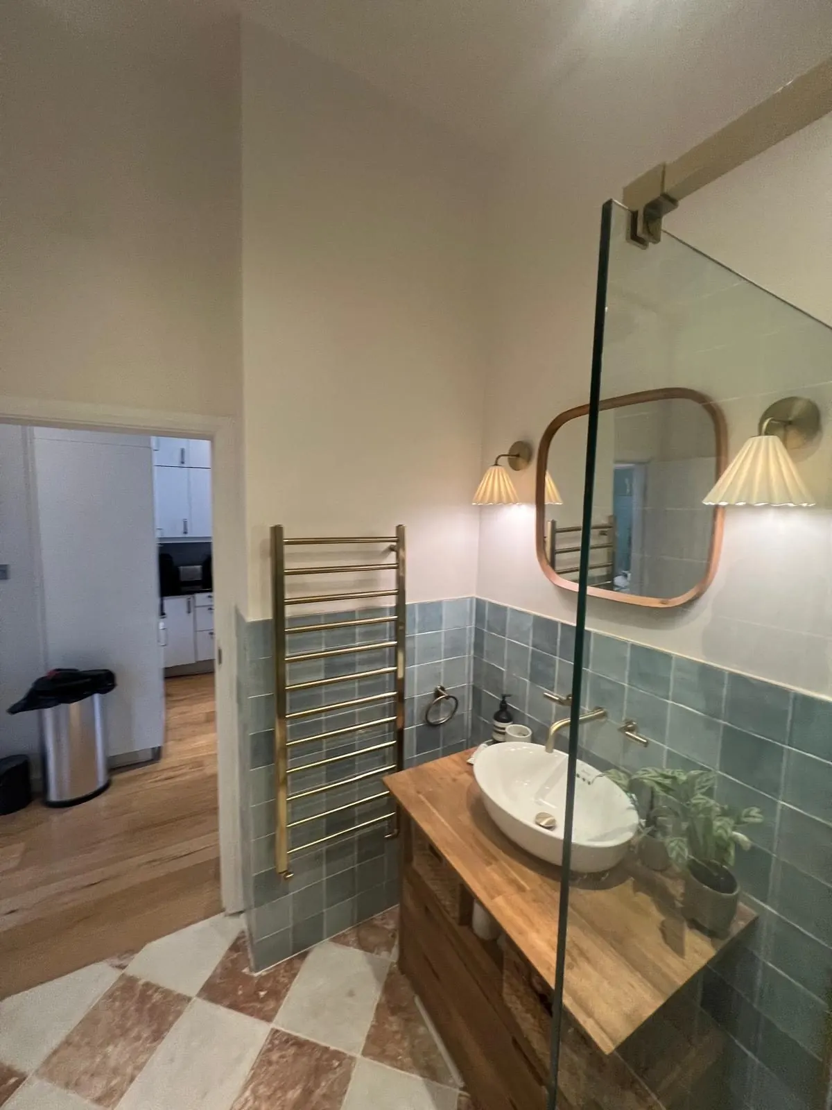 Bathroom vanity detail by SFB Interior Refurbishment Ltd
