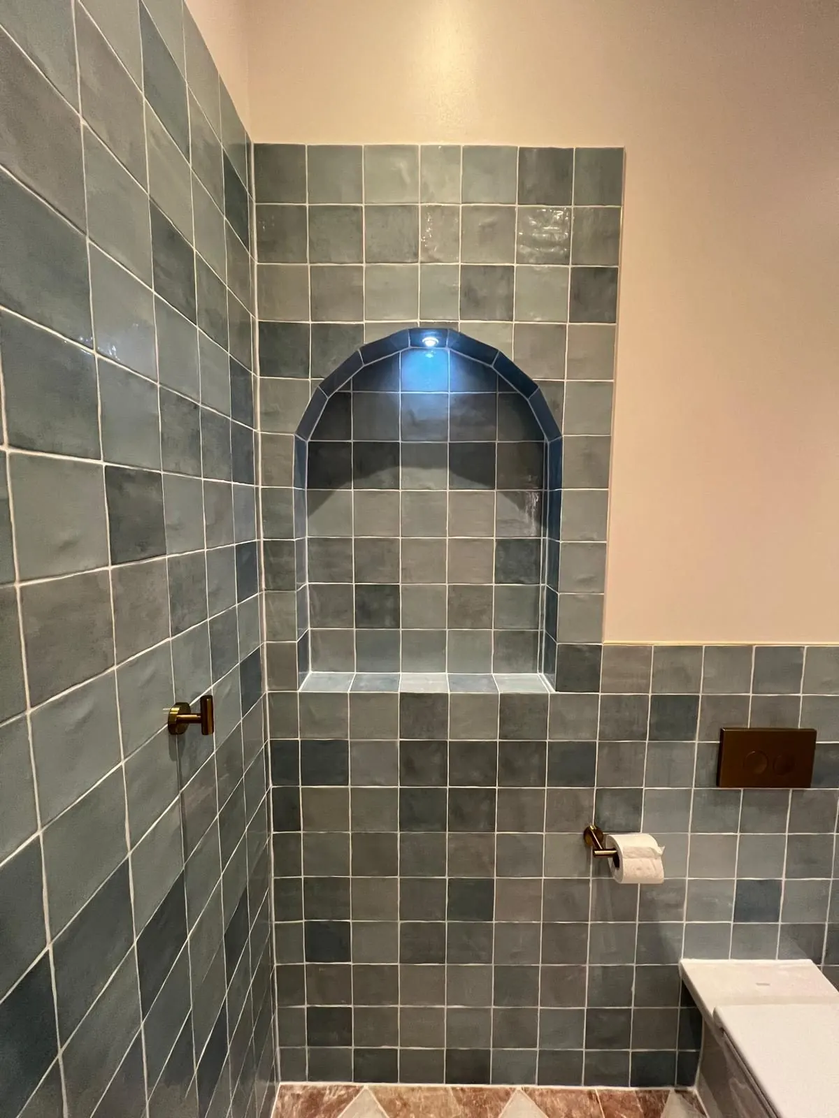 Bathroom sink and tile finish by SFB Interior Refurbishment Ltd