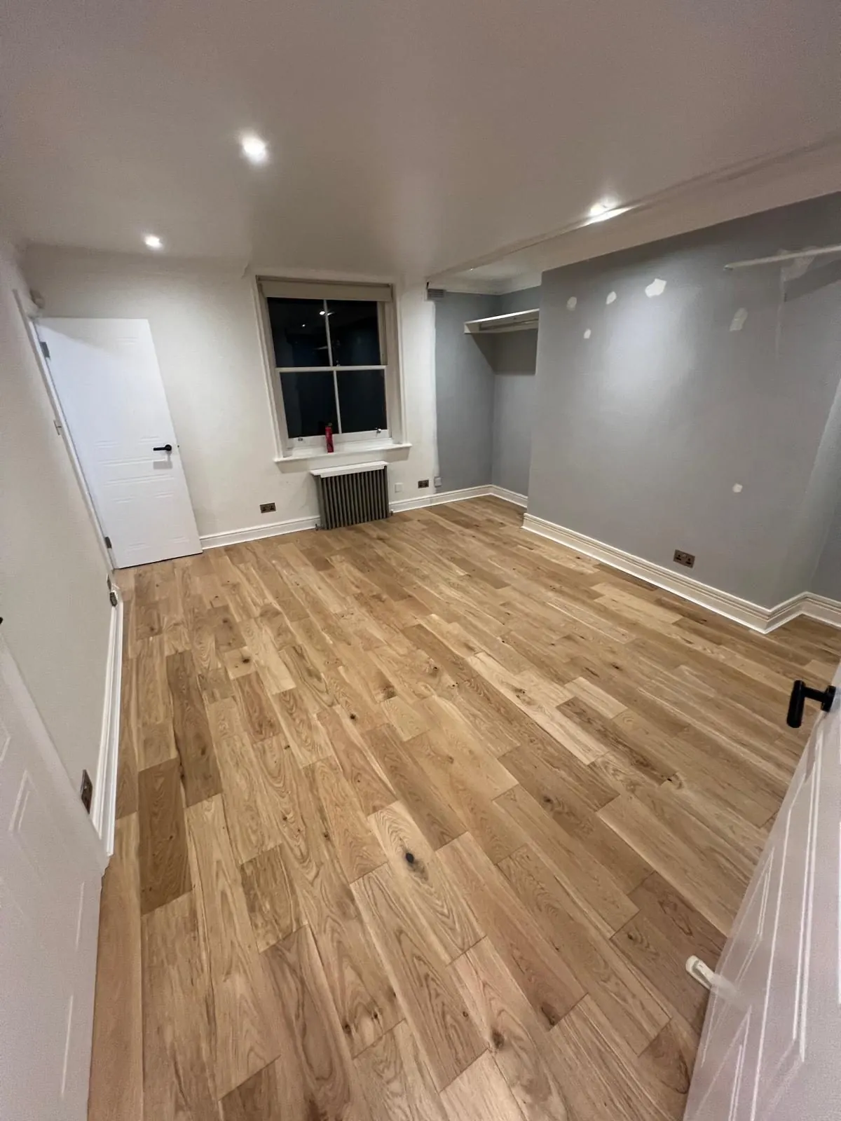 Hallway flooring detail by SFB Interior Refurbishment Ltd